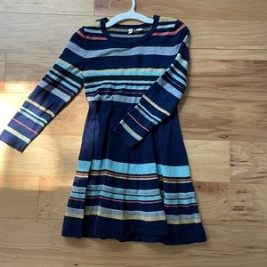 Anthro kids striped wool dress
